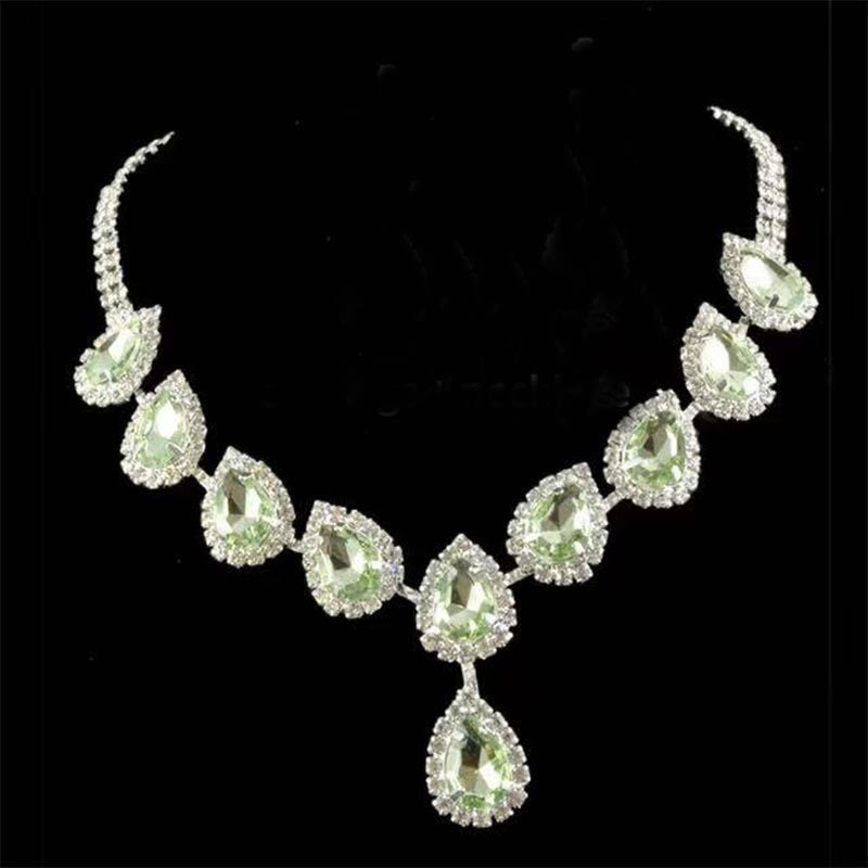 Blue Zirconia Necklace