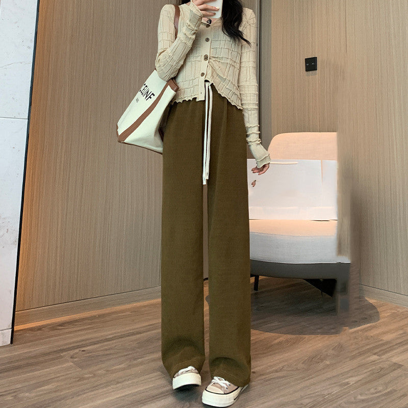 Makaron Knitted Wide Leg Pants